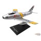 North American F-86F Sabre Fighter Aircraft "US Air Force" -  Militaria Die Cast  1/72 - 27292-49