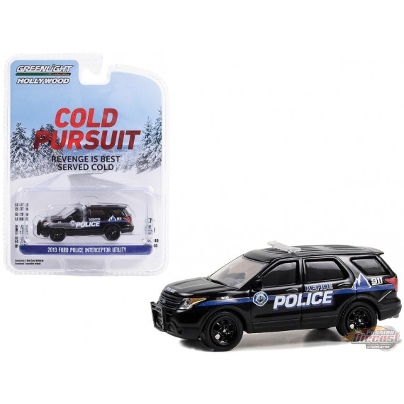 グリーンライト 1/64 グリーンライト 2013 Ford Police Interceptor Utility - Cold Pursuit (2019)