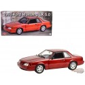 1993 Ford Mustang LX 5.0 in Electric Red with Black Interior - 1/18 GMP - 19003