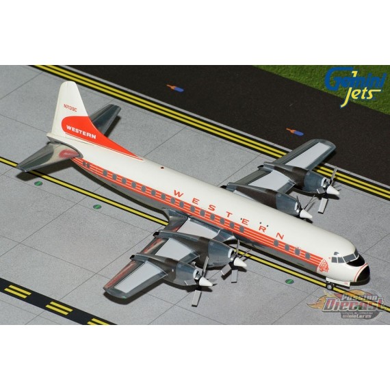 WESTERN  Airlines  Lockheed L-188 Electra / N7139C / Gemini 1:200 - G2WAL1031