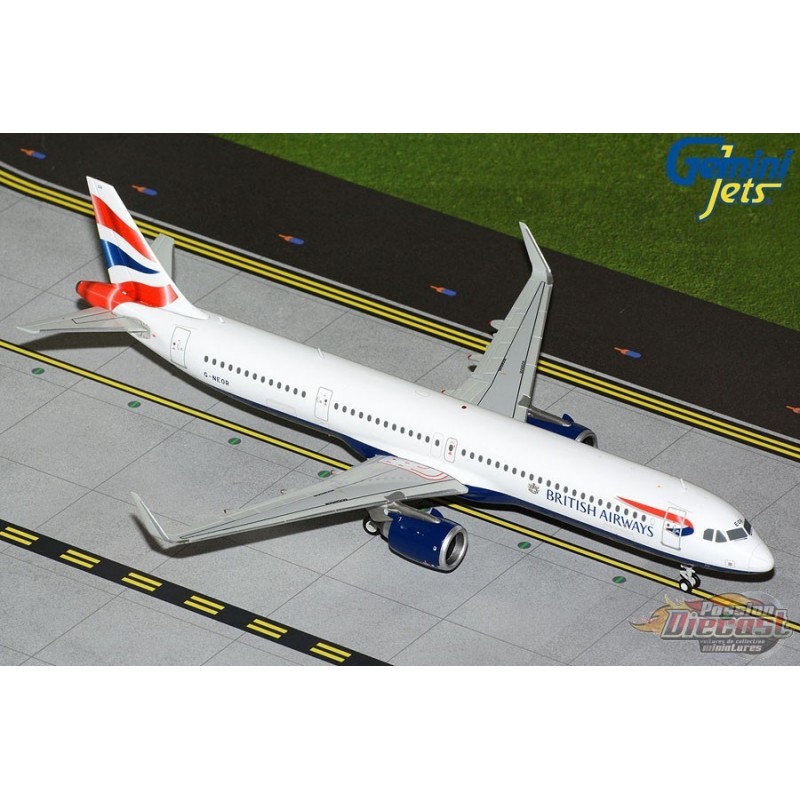 British Airways Airbus A321NEO / G-NEOR / Gemini 1: 200 G2BAW1128 ...