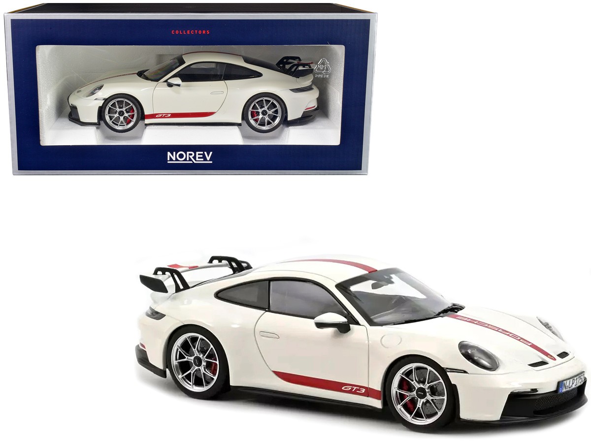 Porsche 911 GT3 2021 White - Norev - 1/18 - 187306 Passion Diecast