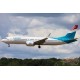 Luxair Boeing 737-MAX8 / LX-LBL / Phoenix Model 1:400 - PH4LGL2462