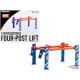 NOS Nitrous Oxide Systems - Four-Post Lift - Greenlight - 1/18 - 13672 - Passion Diecast 