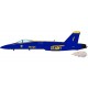 McDonnell Douglas F/A-18F Super Hornet  USN Blue Angels, n°1, 2021 - JC Wings  1:144   JCW-144-F18-004