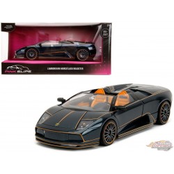 Lamborghini Murcielago Roadster - Black Metallic - Pink Slips - Jada - 1/24 - 35061 - Passion Diecast 