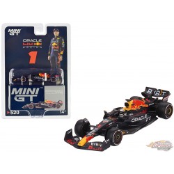 (Web Only) Oracle Red Bull Racing RB18 No.1 Max Verstappen 2022 Vainqueur du GP d'Abu Dhabi - Mini GT F1 - 1:64 - MGT00520