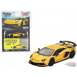 Lamborghini Aventador SVJ New Giallo Orion - Mini GT - 1:64 - MGT00563