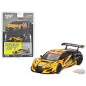 Honda NSX GT3 EVO22 No.18 TEAM UPGARAGE 2022 Super GT Series- Jaune - Japan Exclusive - Mini GT - 1:64 - MGT00541