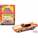 1969 Pontiac GTO en Orange-Crème Fade - Racing Champions - 1/64 - RCSP029 B