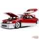 1989 Ford Mustang GT Fox Body Red and Silver "Bigtime Muscle" - Jada 1/24  32666 - MJ