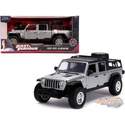 2020 Jeep Gladiator Silver - Fast & Furious 9 -  Jada 1-24 - 31984 -  Passion Diecast