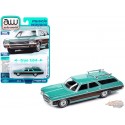 Chevrolet Kingswood Estate 1970 - Poly turquoise brumeux - Auto World - 1/64 - AWSP142 A