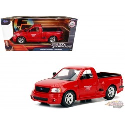 1/24 Brian's Ford F-150 SVT Lightning Pickup Truck Red Fast & Furious  Jada 99574 Passion Diecast