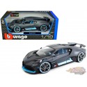 Bugatti DIVO in Charcoal Grey and Blue - 1:18 Bburago 18-11045 DG