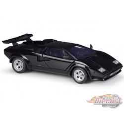 Lamborghini Countach LP 5000 S - Noir - Welly 1/24 - 24112W BK - Passion diecast