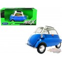 BMW Isetta Blue & Cream  - Welly 1/18 - 24096 BL