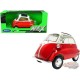 BMW Isetta Red & Cream  - Welly 1/18 - 24096 RD  - Passion Diecast 