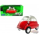 BMW Isetta Red & Cream  - Welly 1/18 - 24096 RD