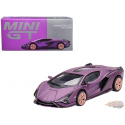 Lamborghini Sián FKP 37 Matte Viola SE30 - HK Exclusive (LHD) - Mini GT - 1:64 - MGT00588 Passion Diecast