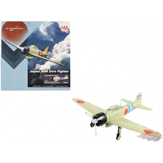 Mitsubishi A6M2 Zero-Sen/Zeke IJNAS BII-124, T. Matsuyama, Carrier Hiryu, Pearl Harbor 7 Dec. 1941 / Hobby Master 1:48 HA8811