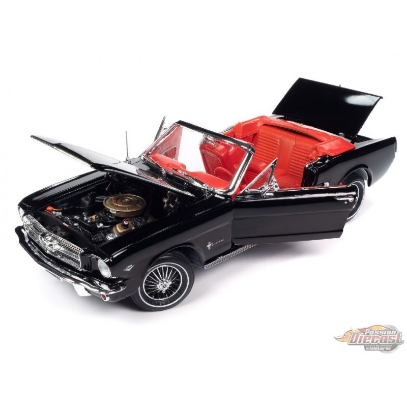 1964.5 Ford Mustang Convertible in Raven Black - Auto World / American ...