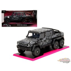 Mercedes-Benz AMG G63 6×6 - Grey Camouflage - Pink Slips - Jada - 1/24 - 35067 - Passion Diecast 