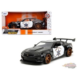 2016 Chevrolet Camaro SS Widebody Drift Patrol Police - Big Time Muscle - Jada - 1/24 - 35028