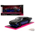 1971 Chevrolet Chevelle SS 2 tons Noir Bleu - Pink Slips - Jada - 1/24 - 35062