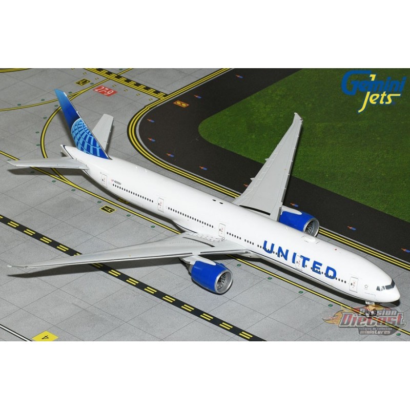 United Airlines Boeing 777-300ER - Gemini Jets 1/200 G2UAL1247 - Passion  Diecast