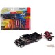 2002 Chevrolet Silverado Extended Cab Pickup Truck with Tow - Truck&Trailers - Johnny Lightning  1:64 - JLSP350 A