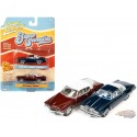 Super 70's Pack - 1976 Oldsmobile Cutlass - 1972 Buick Riviera - Set de 2 - Johnny Lightning - 1:64 - JLSP341 A