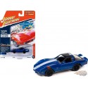 1979 Chevrolet Corvette en bleu foncé métallique - Johnny Lightning 1/64 - JLSP324 B