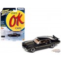 1972 Oldsmobile 442 W30 in Black with Gold Hood and Side Stripes - Johnny Lightning - 1/64 - JLSP339 B
