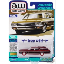 (CHASE) 1970 Chevrolet Kingswood Estate - Champagne Gold Poly - Auto World - 1/64 - AWSP141 BGR