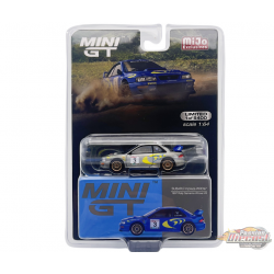 (CHASE) Subaru Impreza WRC97 1997 Rally Sanremo Vainqueur n°3 - Mini GT - 1:64 - MGT00512GR Passion Diecast