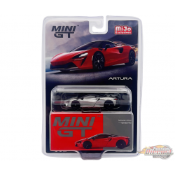 (CHASE) McLaren Artura Vermillion Red 2023 - Mini GT - 1:64 - MGT00532GR Passion Diecast