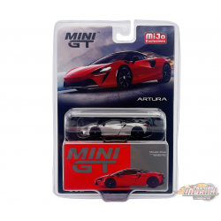 (CHASE) McLaren Artura Vermillion Rouge 2023 - Mini GT - 1:64 - MGT00532GR Passion Diecast