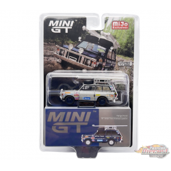 (CHASE) Range Rover 1971 British Trans-Americas Expedition (VXC-868K) - Mini GT - 1:64 - MGT00542GR Passion Diecast