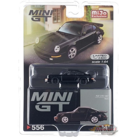 (CHASE) RUF CTR 1987 Noir - Mini GT - 1:64 - MGT00556GR Passion Diecast