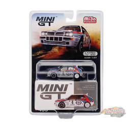 (CHASE) Lancia Delta HF Integrale Evoluzione 1992 Rallye MonteCarlo Vainqueur N°4 - Mini GT - 1:64 - MGT00455GR Passion Diecast