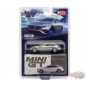 (CHASE) Mercedes-Benz EQS 580 4MATIC Argent high-tech métallisé - Mini GT - 1:64 - MGT00508GR