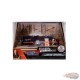 Scène finale de train de course de Fast and Furious - Diorama Hollywood Rides Nano - Jada - 1/87 - 34915 Passion Diecast