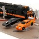 Scène finale de train de course de Fast and Furious - Diorama Hollywood Rides Nano - Jada - 1/87 - 34915 Passion Diecast