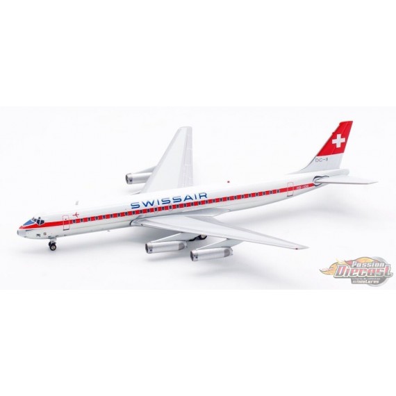 SWISSAIR Douglas DC8-62 / HB-IDG / B-Models 1:200 - B-862-IDG-P - Passion  Diecast