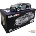 (CHASE) Kaido★House - Nissan Skyline GT-R (R34) Kaido Works GReddy V1 - Mini GT - Mijo Exclusives - 1/64 - KHMG074GR