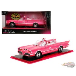 Classic TV Series Batmobile - Pink - Pink Slips - Jada - 1/24 - 35189 - Passion Diecast 