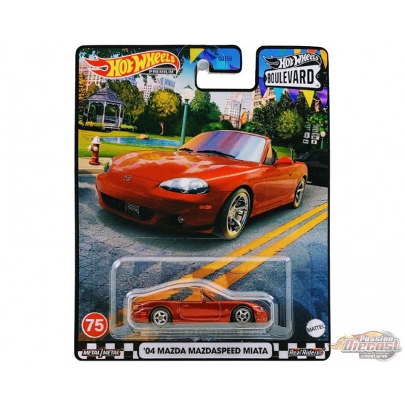 Boulevard 2004 Mazda Mazdaspeed Miata - Hot Wheels 1:64 - HKF22 ...