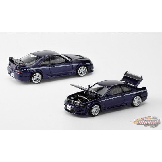 GT-R NISMO 400R Midnight Purple - Pop Race 1:64 - PR640051 -  Passion Diecast 