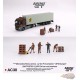 Figurine Chauffeur UPS et ouvriers - Mini GT - 1:64 - MGTAC30 Passion Diecast